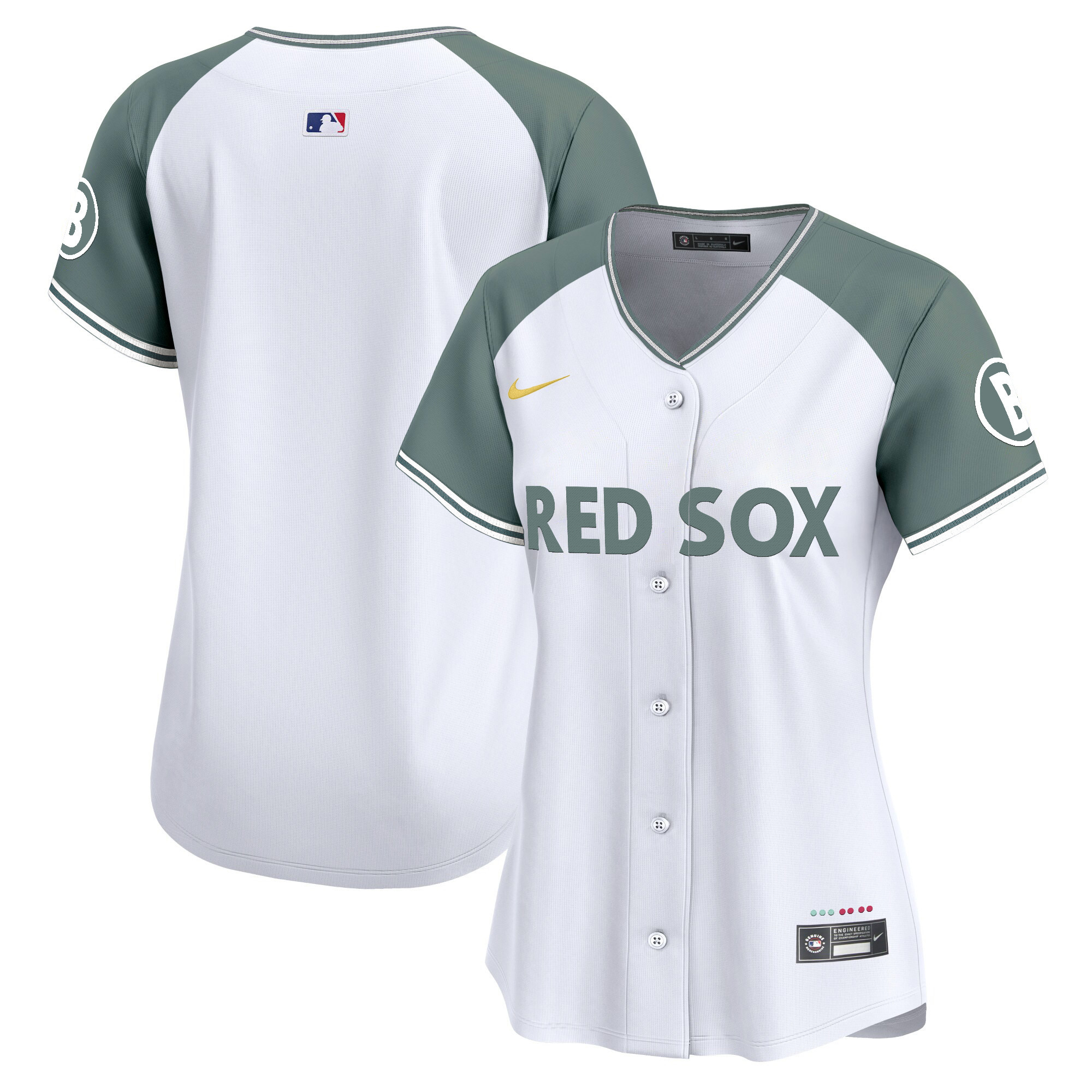 Women's Boston Red Sox 2025 City Connect Vapor Premier Limited Alternate Jersey - All Stitched