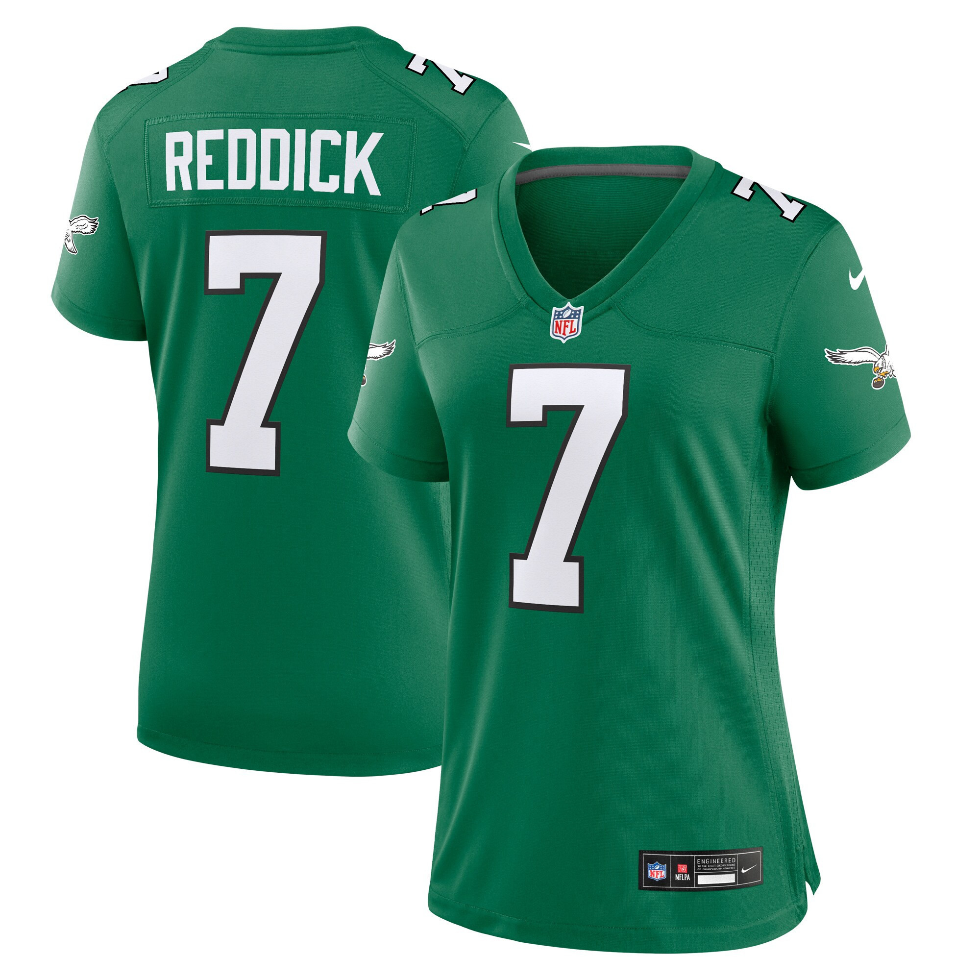 Women's Haason Reddick Philadelphia Eagles Kelly Green Kelly Green Jersey - All Stitched