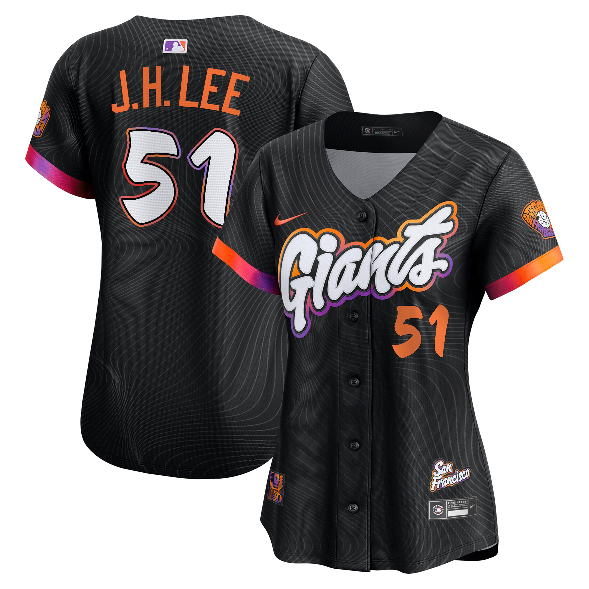Women's Jung Hoo Lee San Francisco Giants 2025 City Connect Vapor Premier Elite Jersey - All Stitched