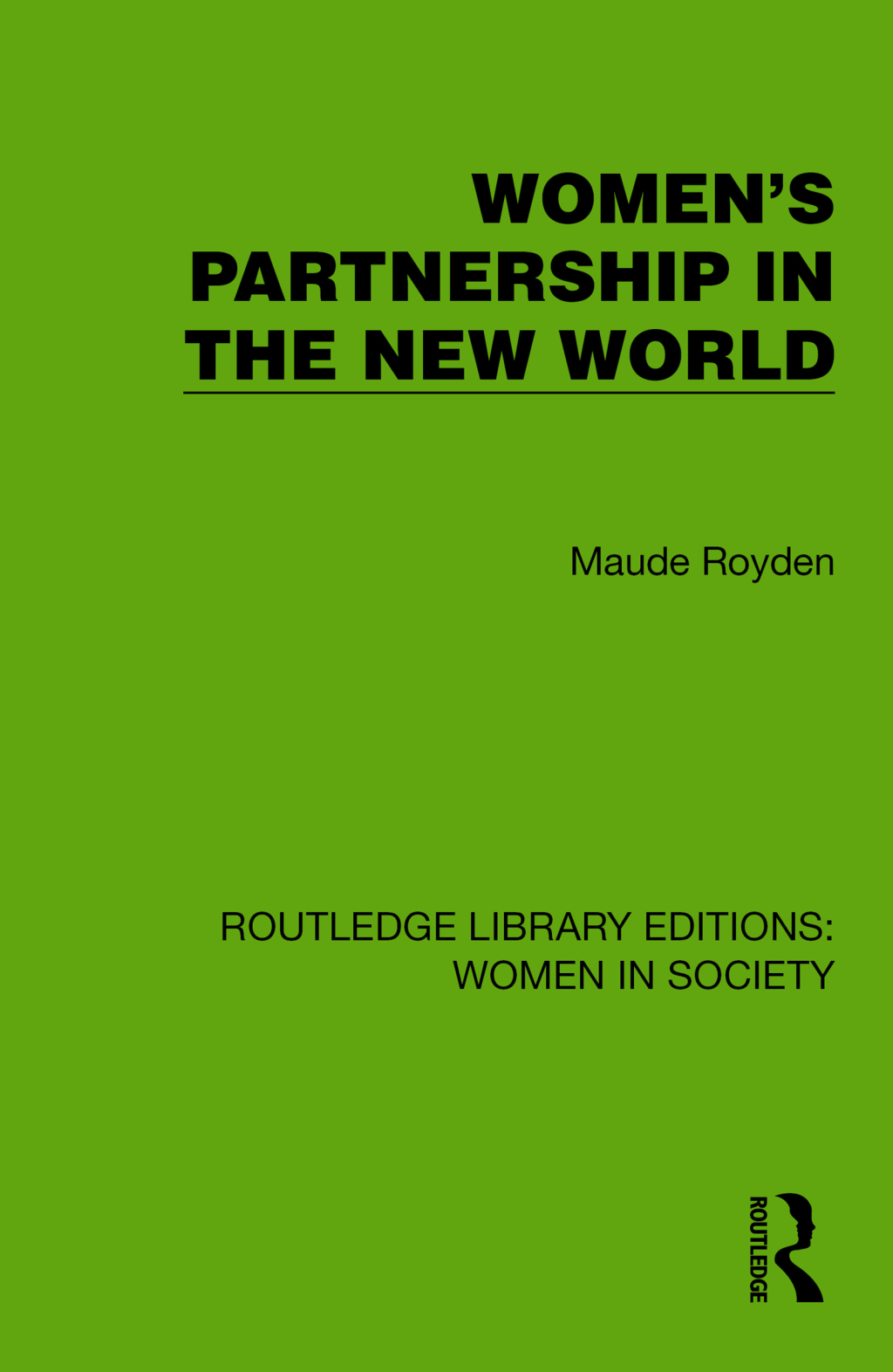 Women's Partnership in the New World 1st Edition â€“ PDF/EPUB Version Downloadable