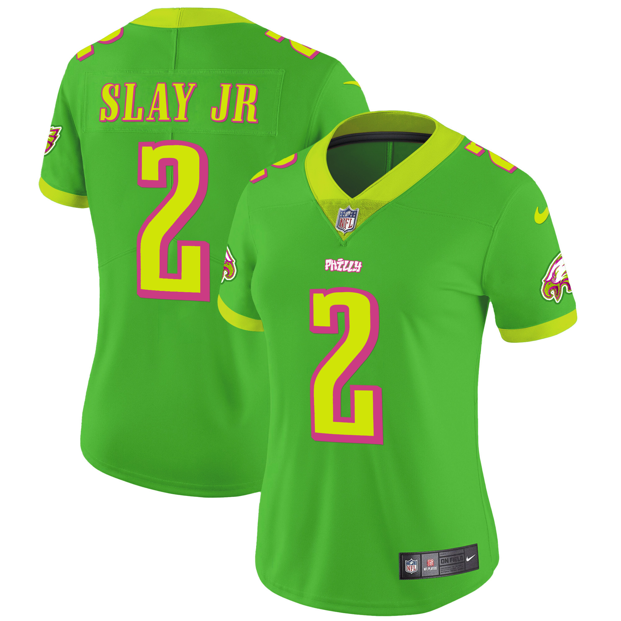Women's Philadelphia Eagles City Edition Vapor Darius Slay Jr. Jersey - All Stitched