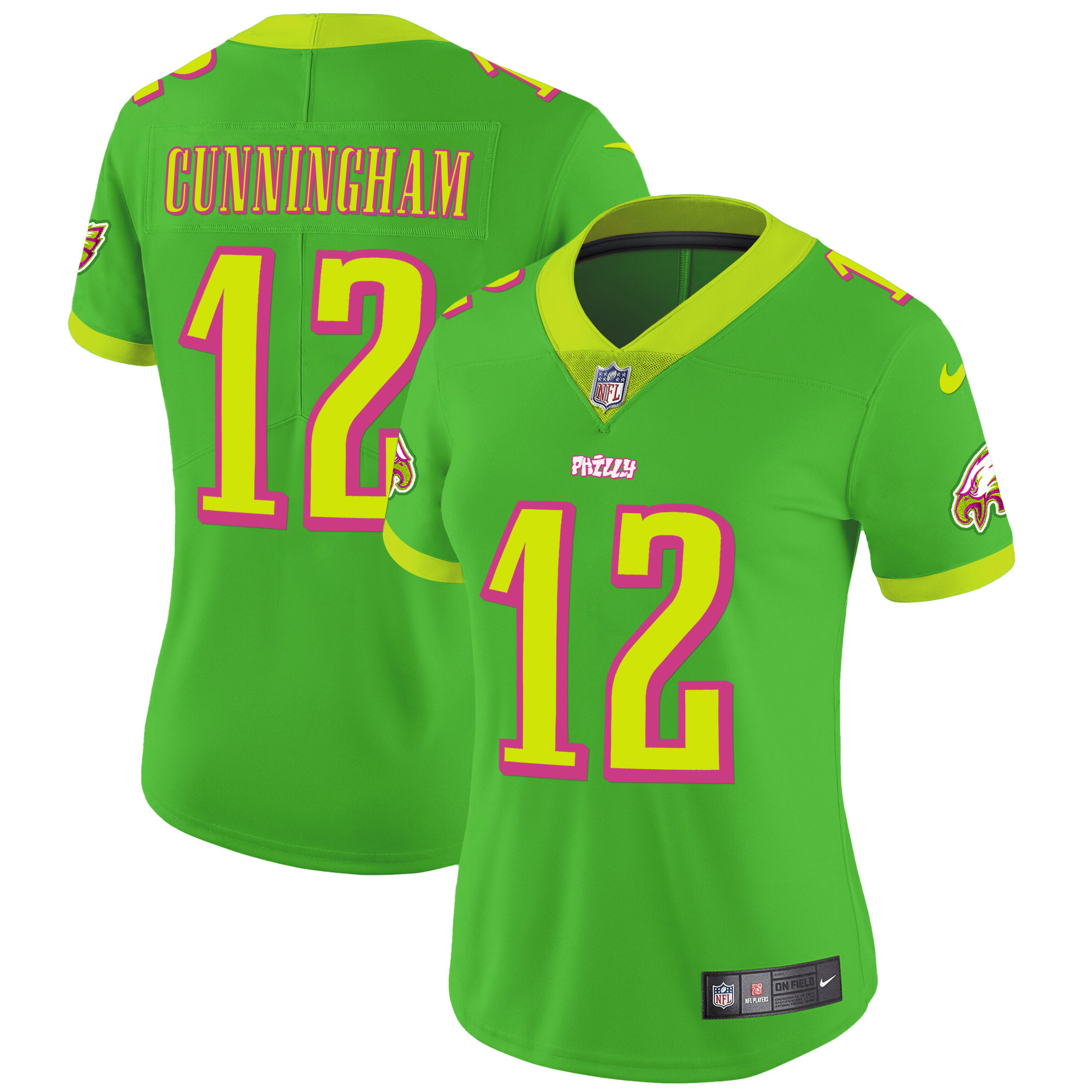Women's Philadelphia Eagles City Edition Vapor Randall Cunningham Jersey - All Stitched