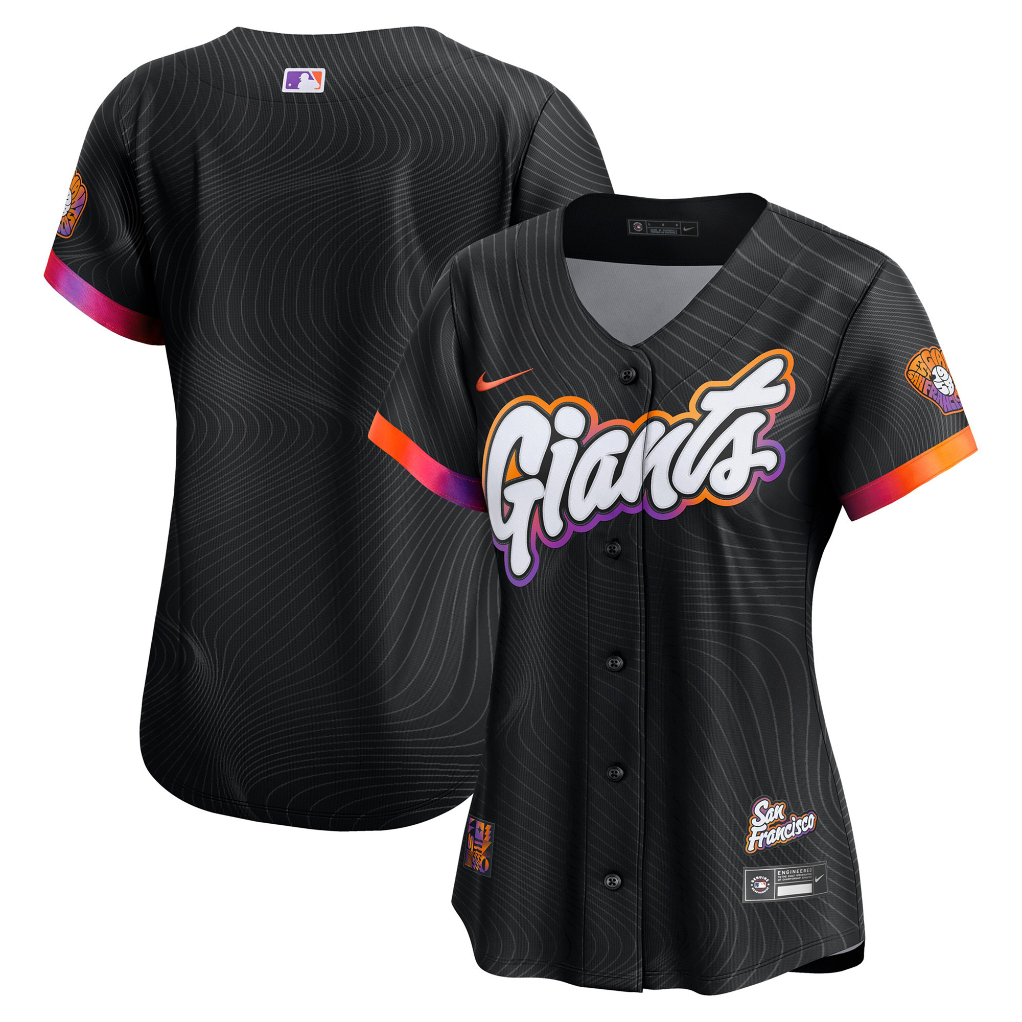 Women's San Francisco Giants 2025 City Connect Vapor Premier Elite Jersey - All Stitched
