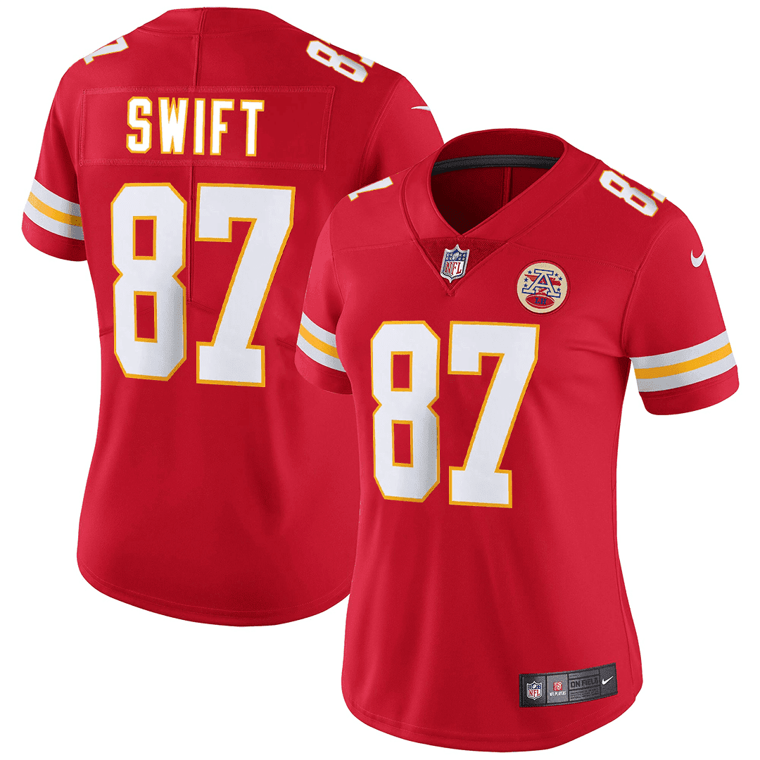 Women's Taylor Swift Kansas City Chiefs Limited Swift - 87 Jersey - All Stitched