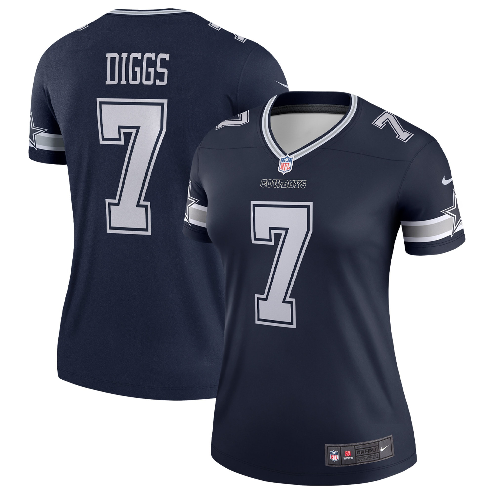Women's Trevon Diggs Dallas Cowboys Navy Jersey - All Stitched
