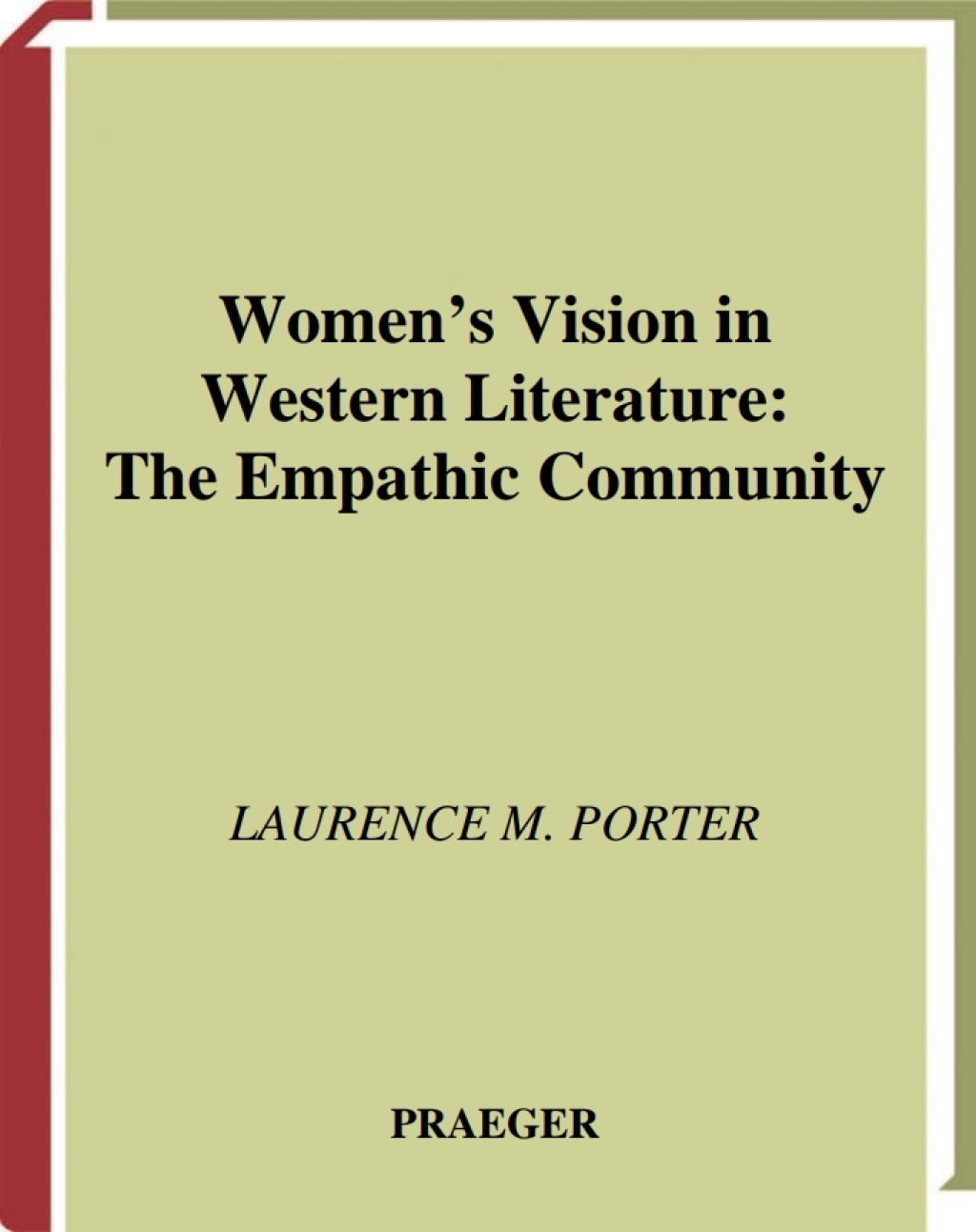 Women's Vision in Western Literature The Empathic Community 1st Edition â€“ PDF/EPUB Version Downloadable