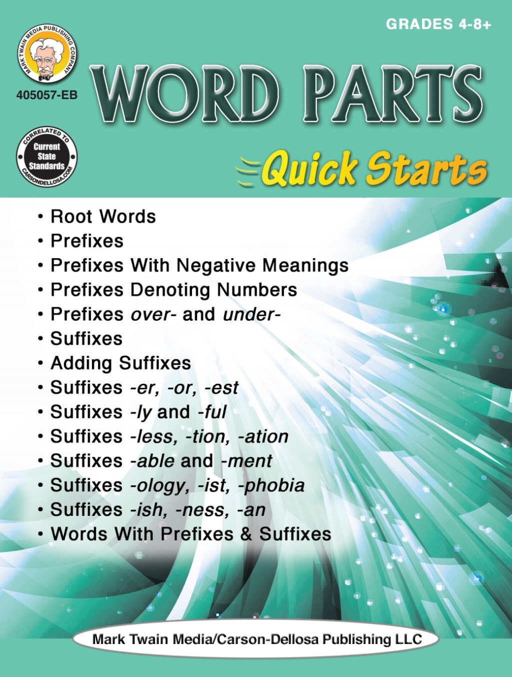 Word Parts Quick Starts Workbook, Grades 4 - 12 - (PDF/EPUB Version)