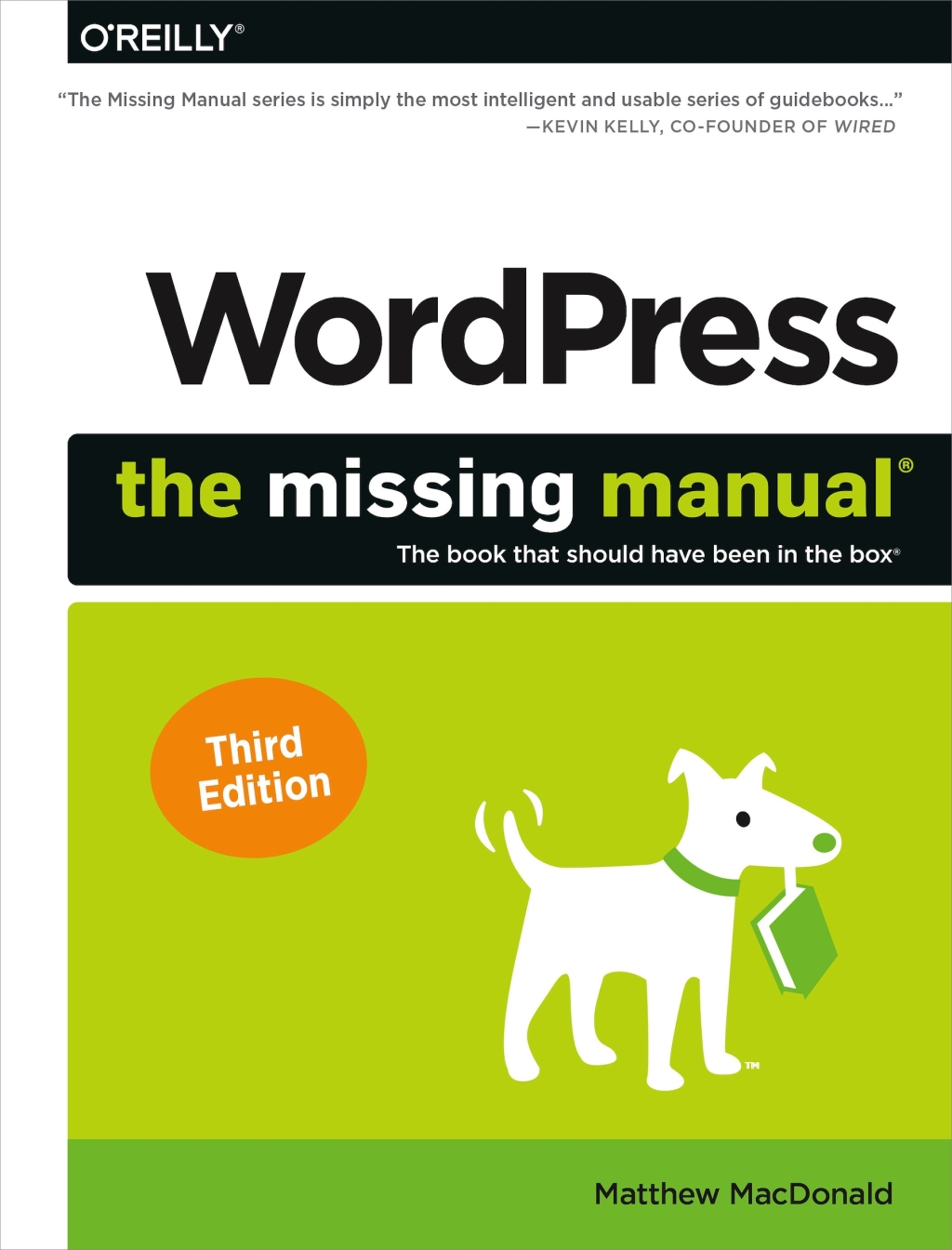 WordPress: The Missing Manual 3rd Edition â€“ PDF/EPUB Version Downloadable