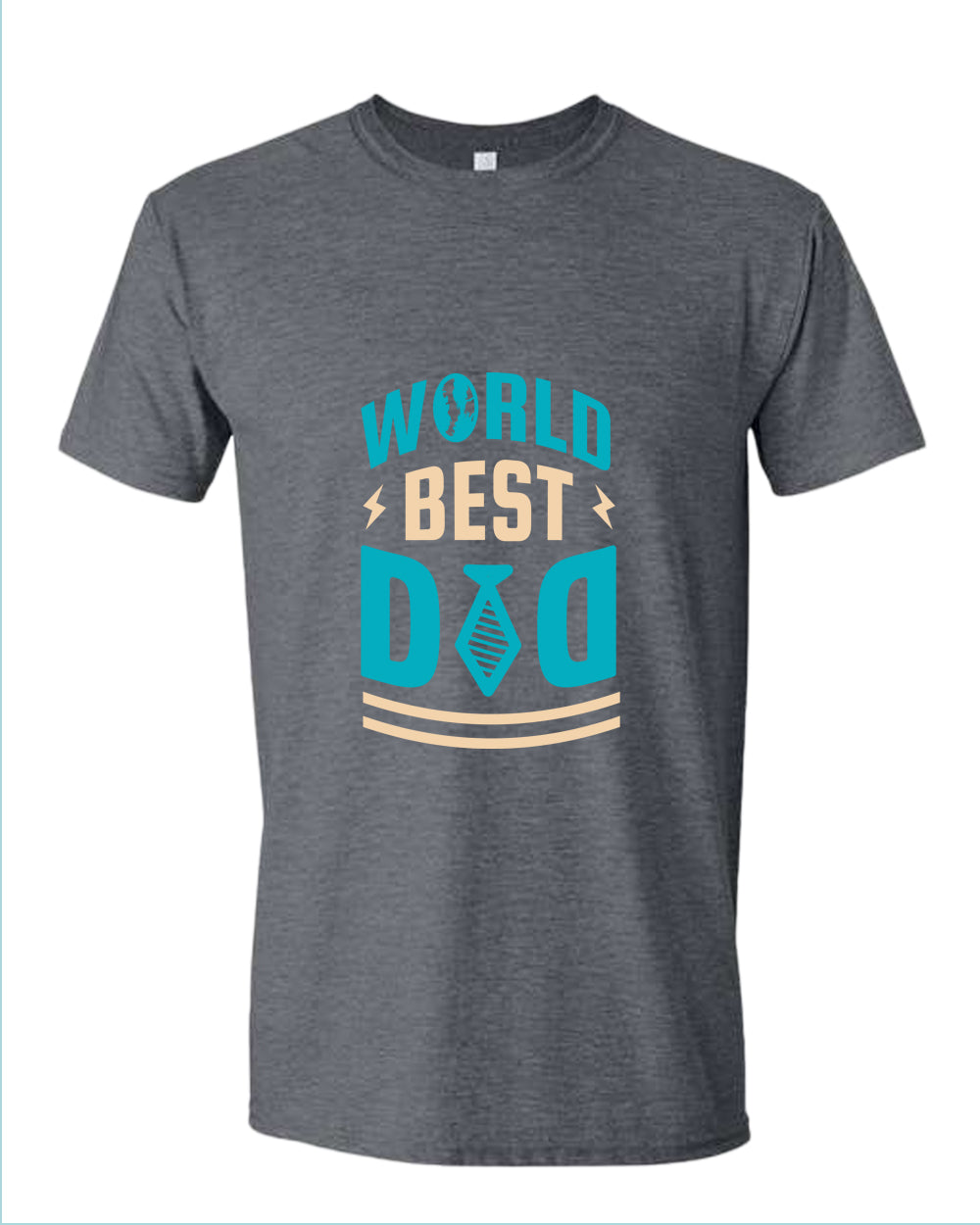 World best dad t-shirt, dad tie t-shirt