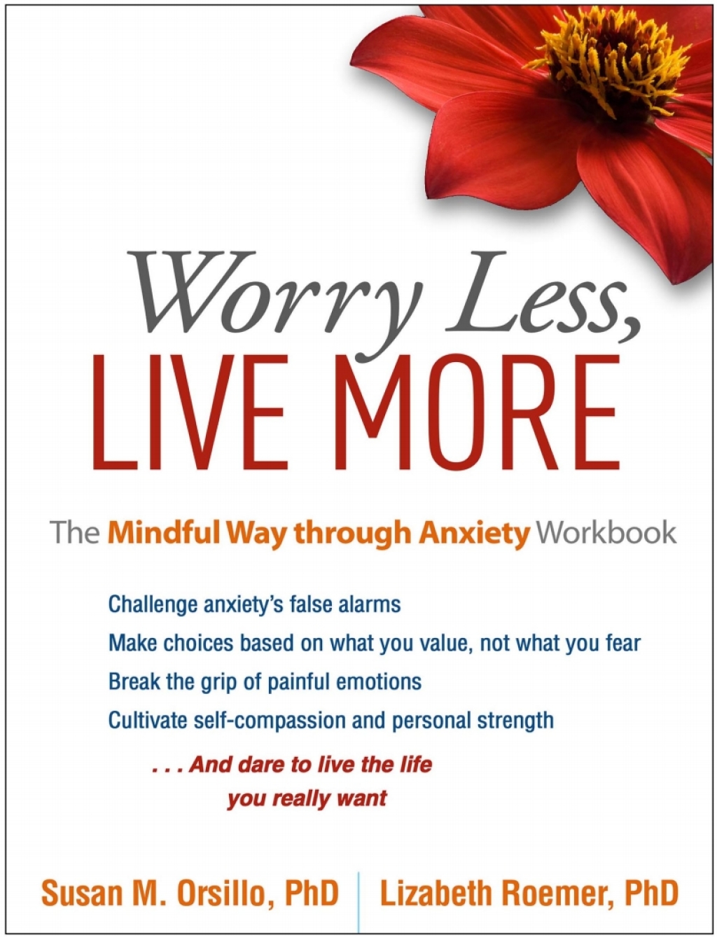 Worry Less, Live More The Mindful Way through Anxiety Workbook - (PDF/EPUB Version)