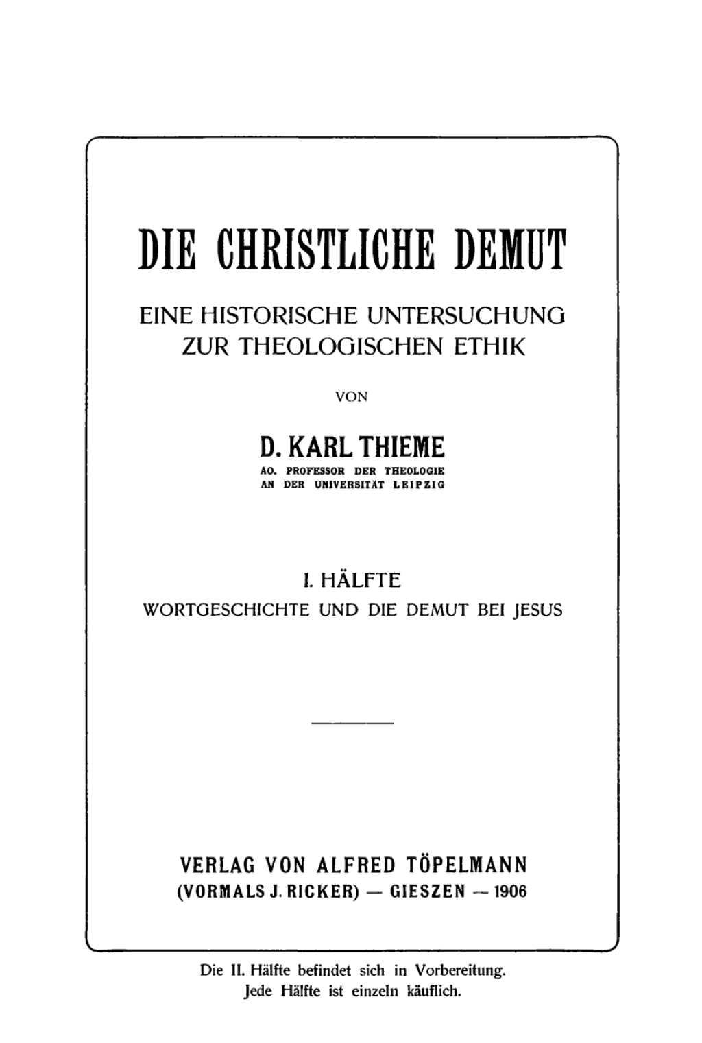 Wortgeschichte und die Demut bei Jesus 1st Edition â€“ PDF/EPUB Version Downloadable