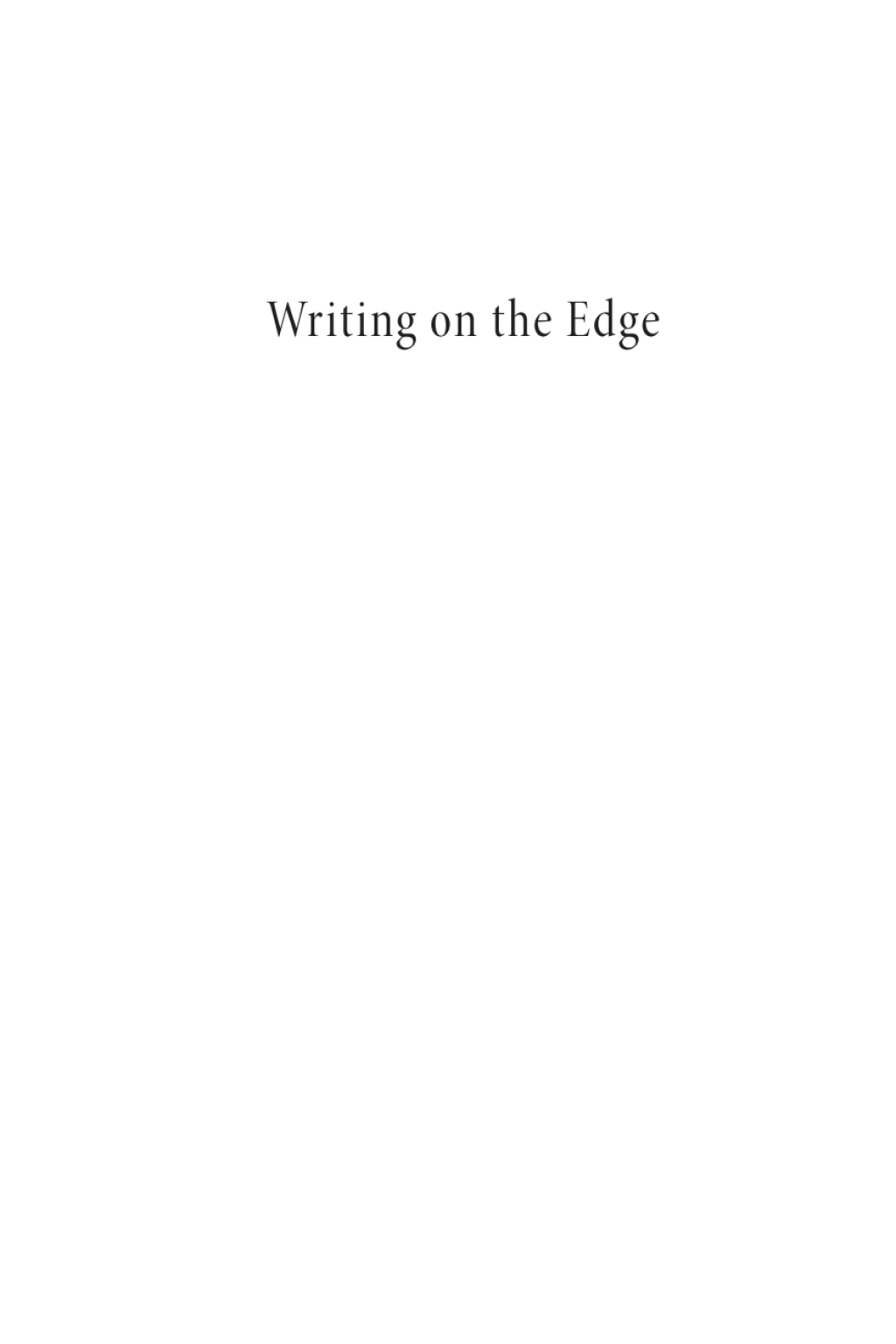 Writing on the Edge Paulâ€™s Use of Hyperbole in Galatians  â€“ PDF/EPUB Version Downloadable
