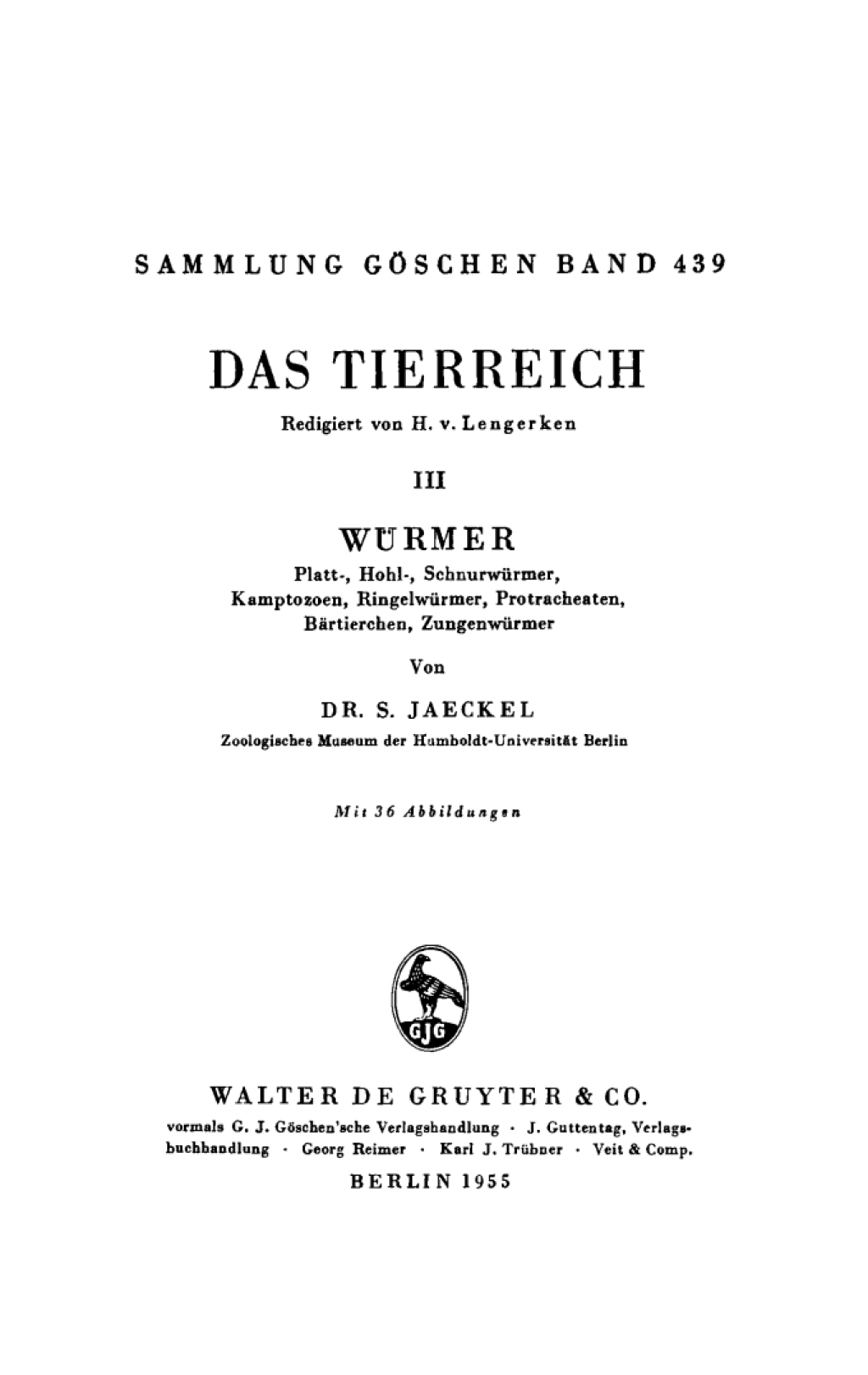 Wurmer Platt-, Hohl-, SchnurwÃ¼rmer, Kamptozoen, RingelwÃ¼rmer, Protracheaten, BÃ¤rtierchen, ZungenwÃ¼rmer 1st Edition â€“ PDF/EPUB Version Downloadable