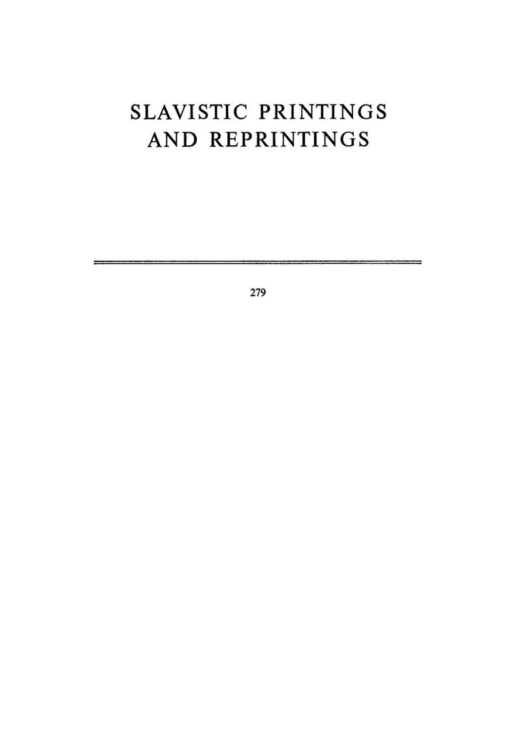 Xenia Slavica Papers presented to Gojko RuÅ¾iÄiÄ‡ on the occasion of his seventy-fifth birthday, 2 February 1969 1st Edition â€“ PDF/EPUB Version Downloadable