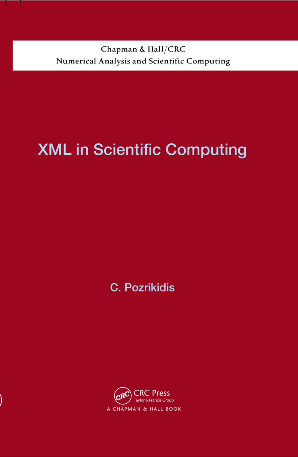 XML in Scientific Computing 1st Edition â€“ PDF/EPUB Version Downloadable