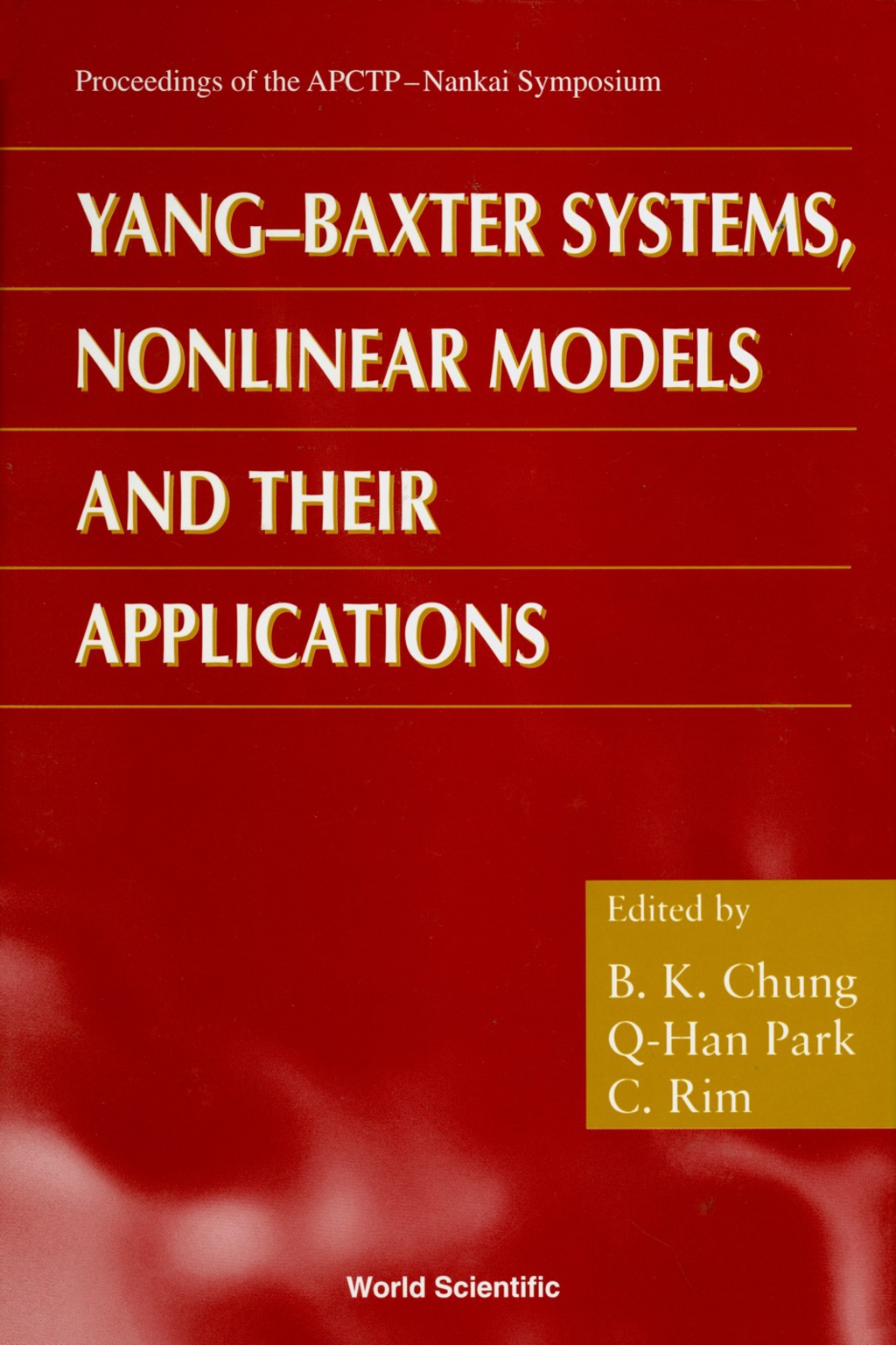 YANG-BAXTER SYS,NONLINEAR MODELS &...  â€“ PDF/EPUB Version Downloadable