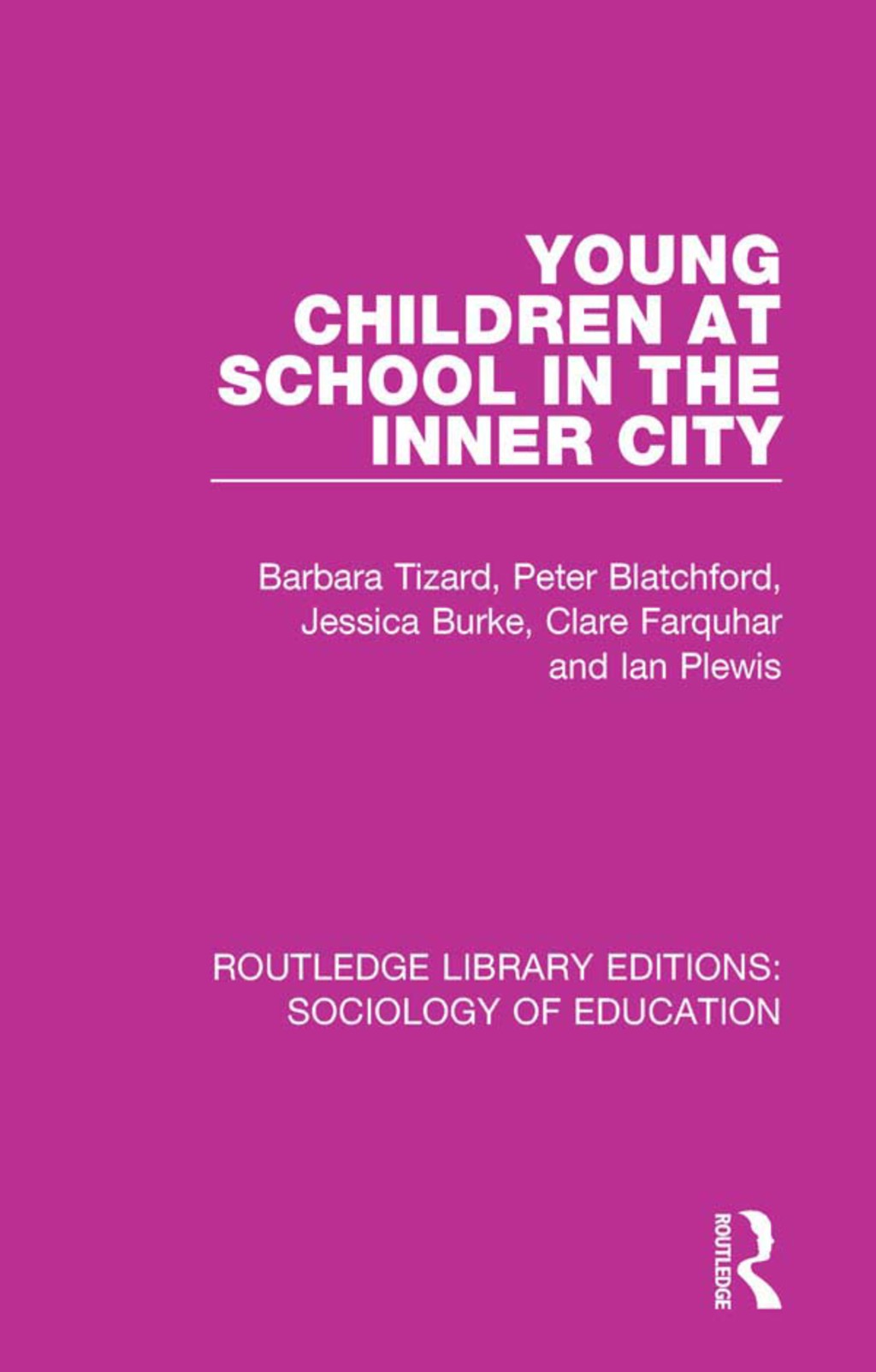 Young Children at School in the Inner City 1st Edition â€“ PDF/EPUB Version Downloadable