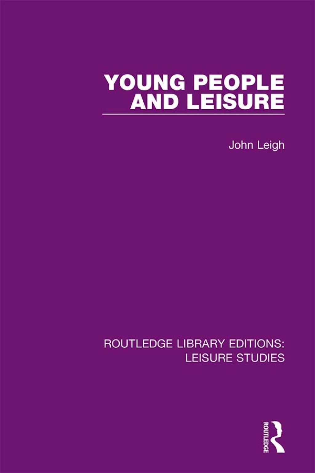 Young People and Leisure 1st Edition â€“ PDF/EPUB Version Downloadable