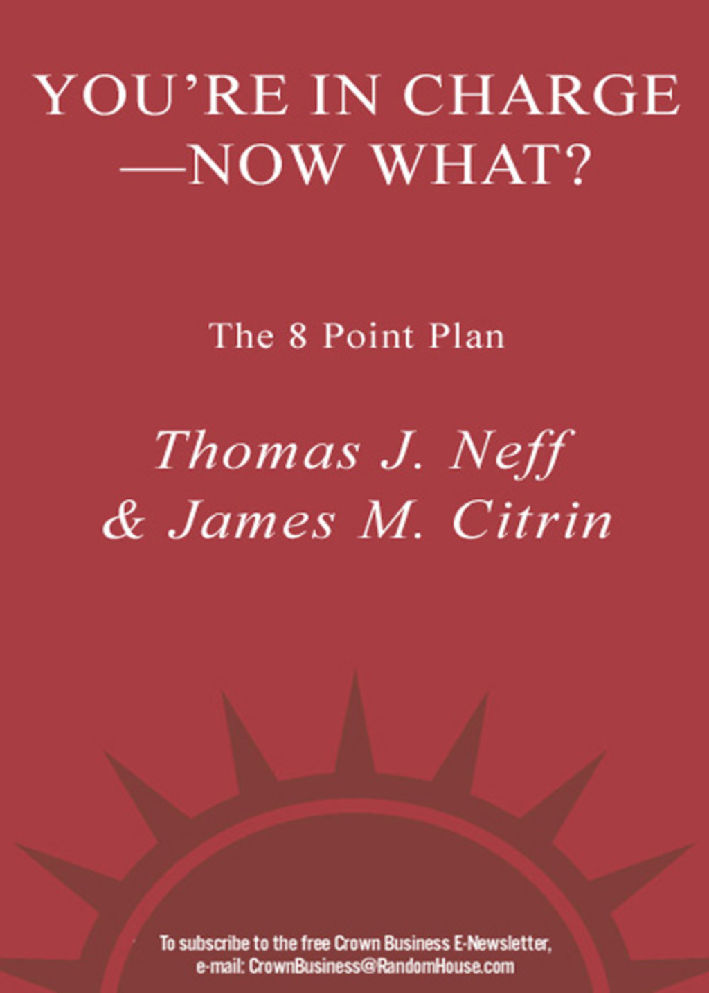 You're in Charge--Now What? The 8 Point Plan - (PDF/EPUB Version)