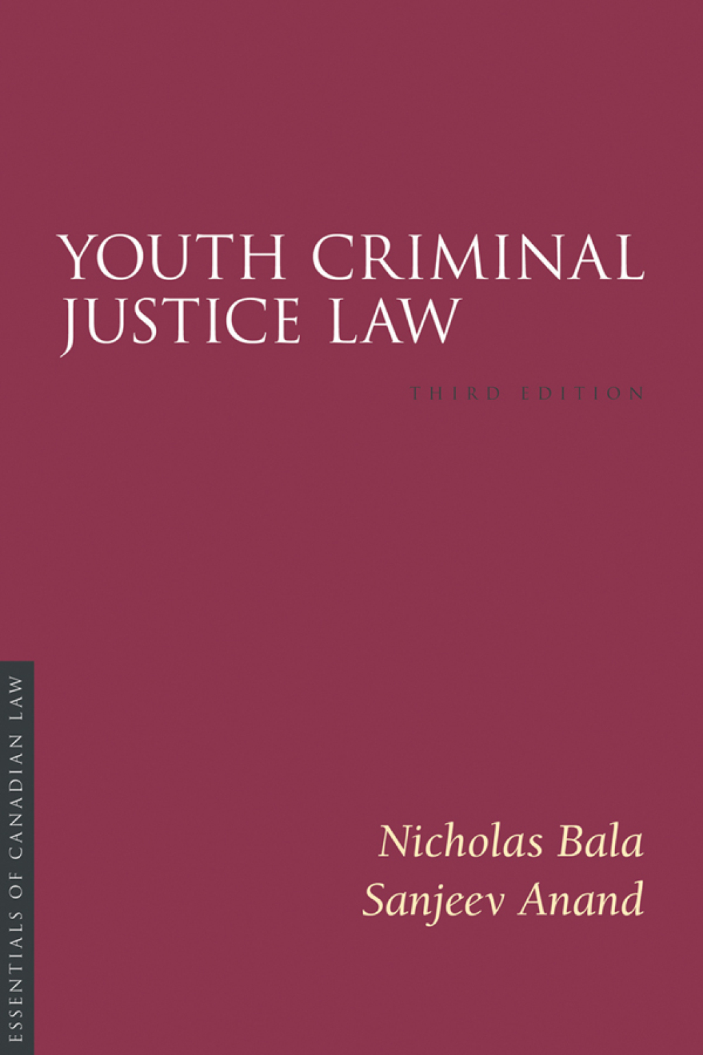 Youth Criminal Justice Law, 3/e 1st Edition â€“ PDF/EPUB Version Downloadable