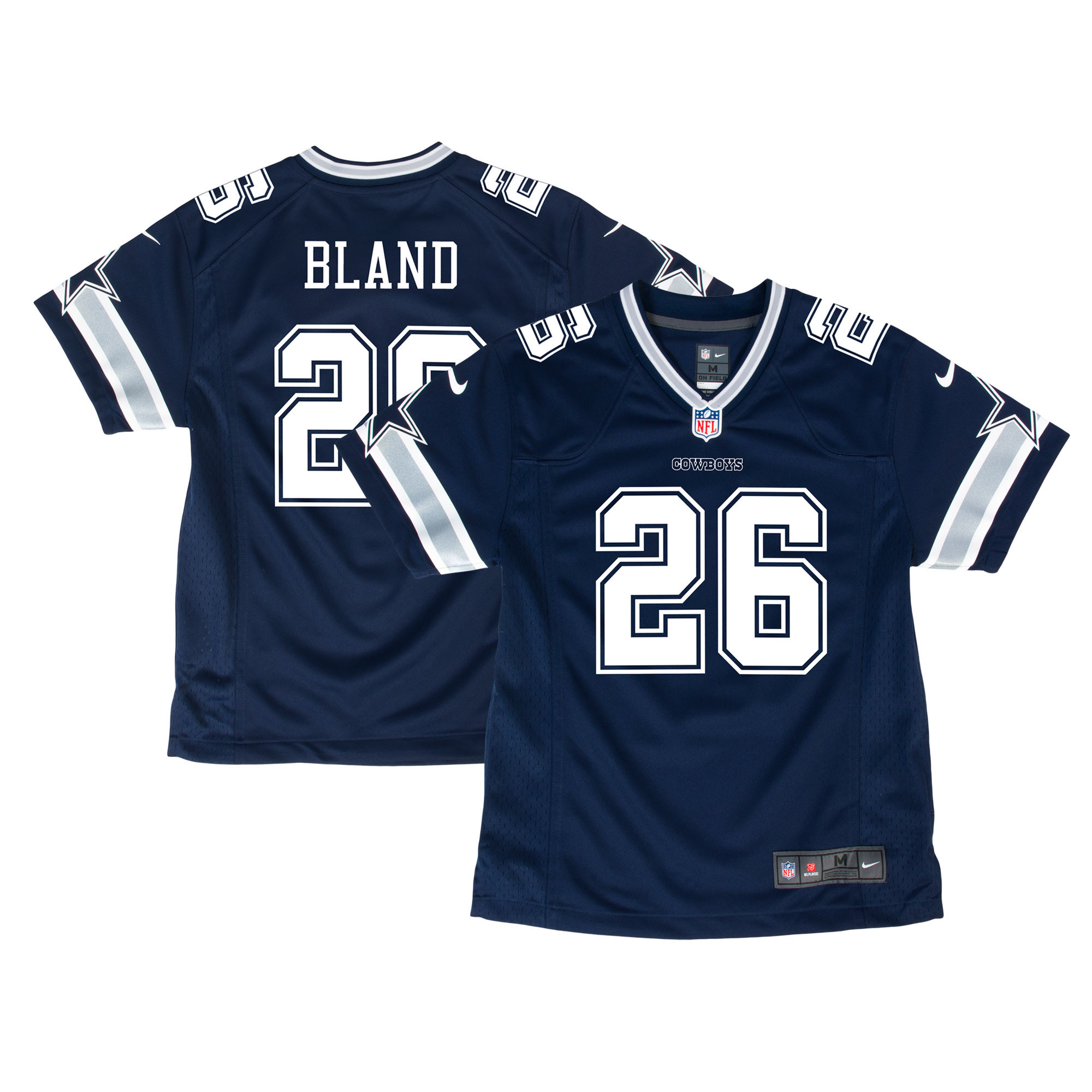 Youth's DaRon Bland Dallas Cowboys Navy Jersey - All Stitched