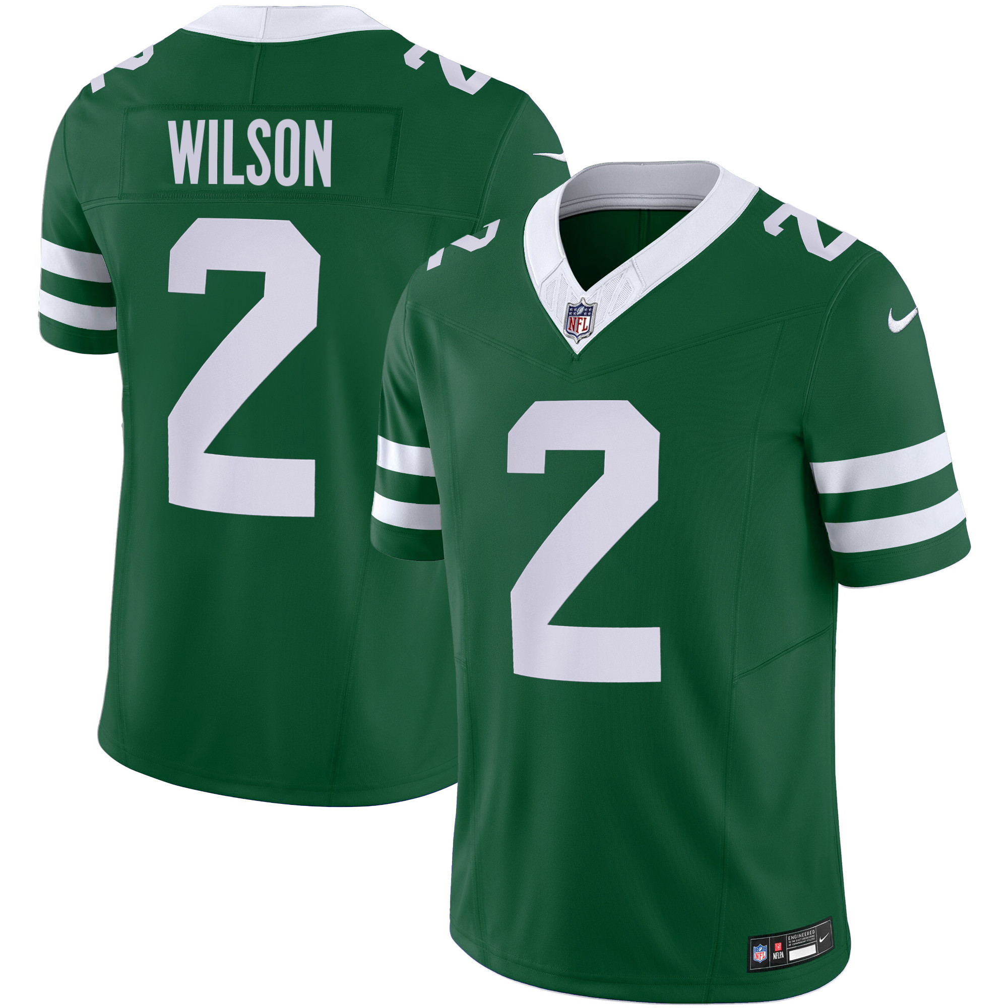 Zach Wilson Men's New York Jets Legacy Limited Green Jersey - All Stitched