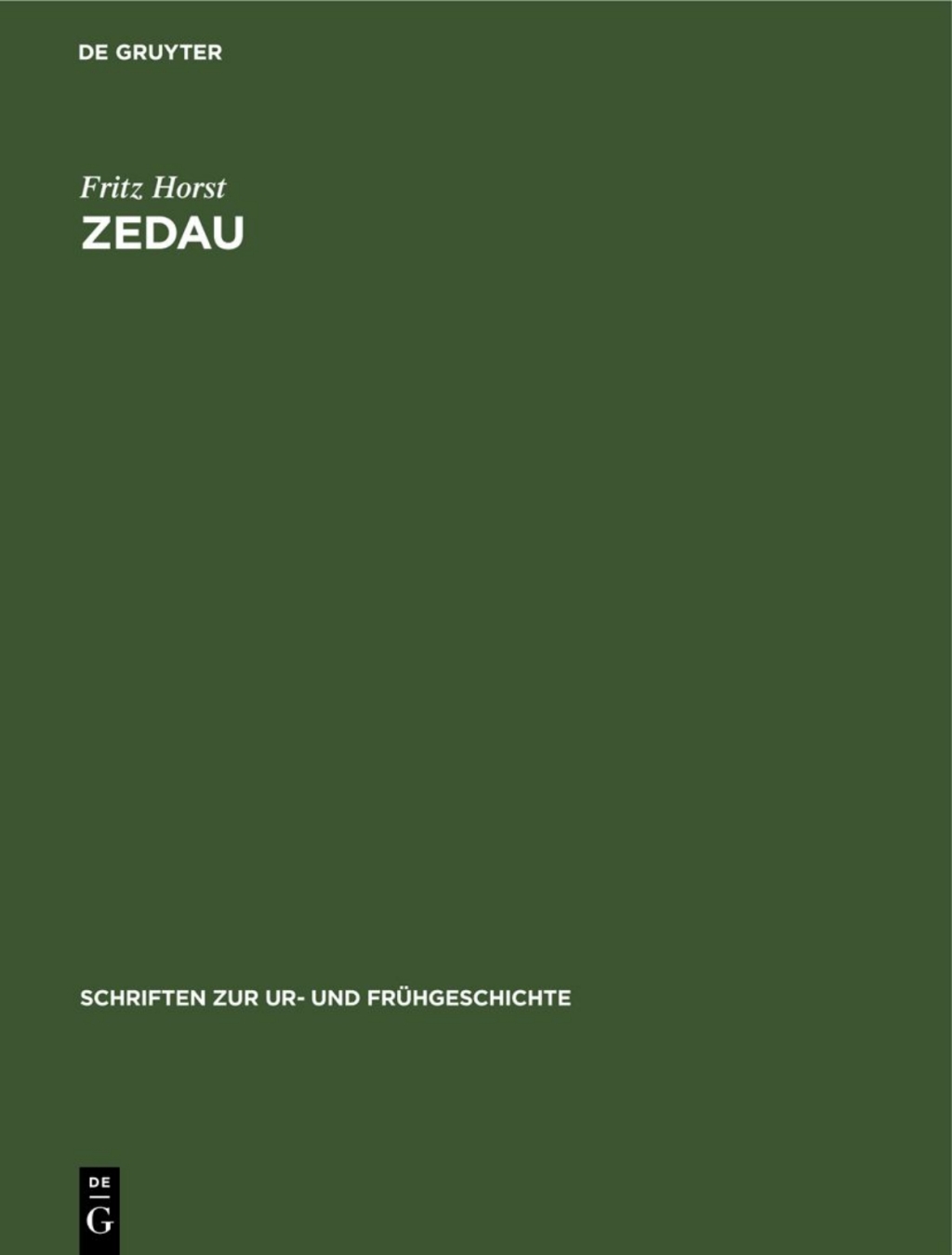Zedau Eine jungbronze- und eisenzeitliche Siedlung in der Altmark 1st Edition â€“ PDF/EPUB Version Downloadable