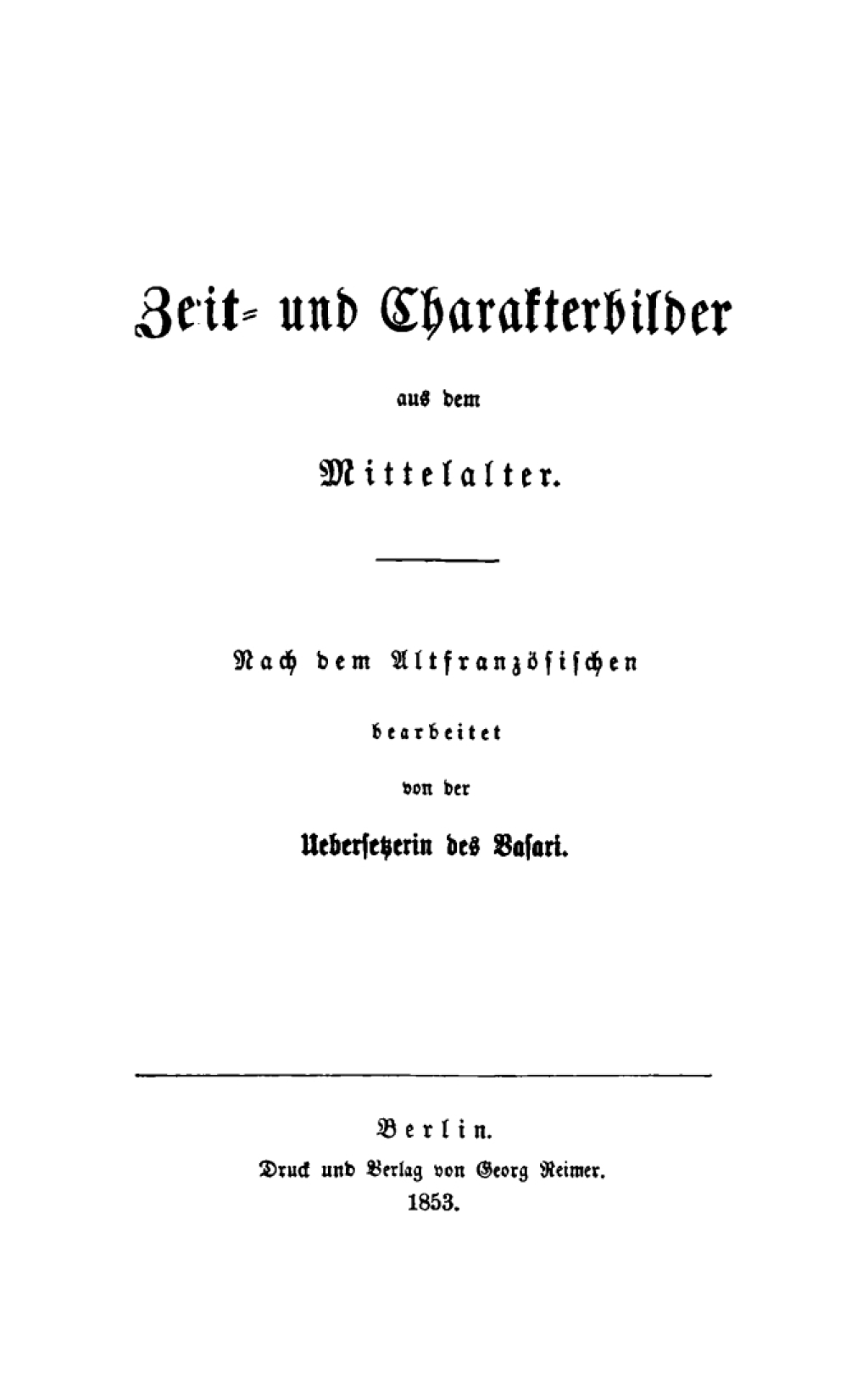 Zeit- und Charakterbild aus dem Mittelalter 1st Edition â€“ PDF/EPUB Version Downloadable