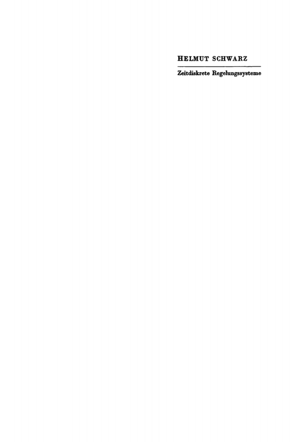 Zeitdiskrete Regelungssysteme EinfÃ¼hrung 1st Edition â€“ PDF/EPUB Version Downloadable