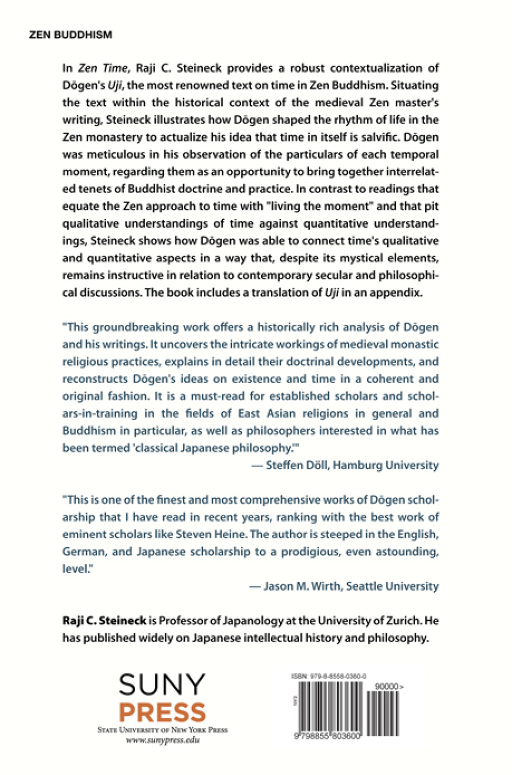 Zen Time DÅgen's Uji in Context  â€“ PDF/EPUB Version Downloadable