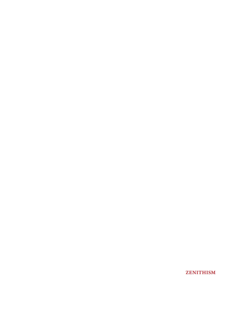 Zenithism (1921â€“1927) A Yugoslav Avant-Garde Anthology  â€“ PDF/EPUB Version Downloadable