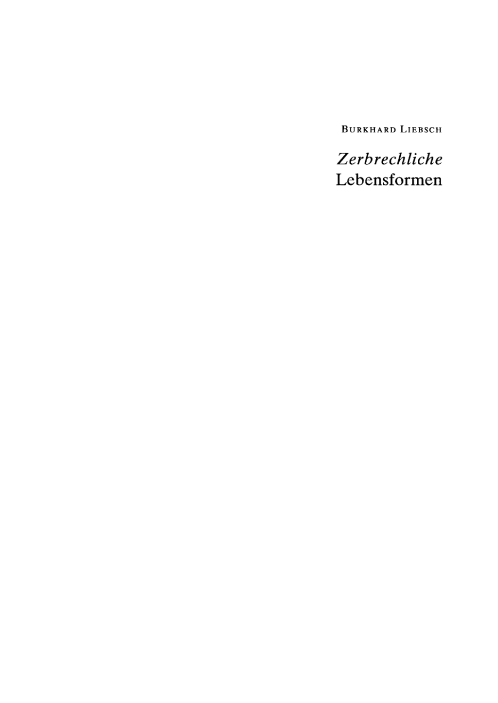 Zerbrechliche Lebensformen Widerstreit - Differenz - Gewalt 1st Edition â€“ PDF/EPUB Version Downloadable
