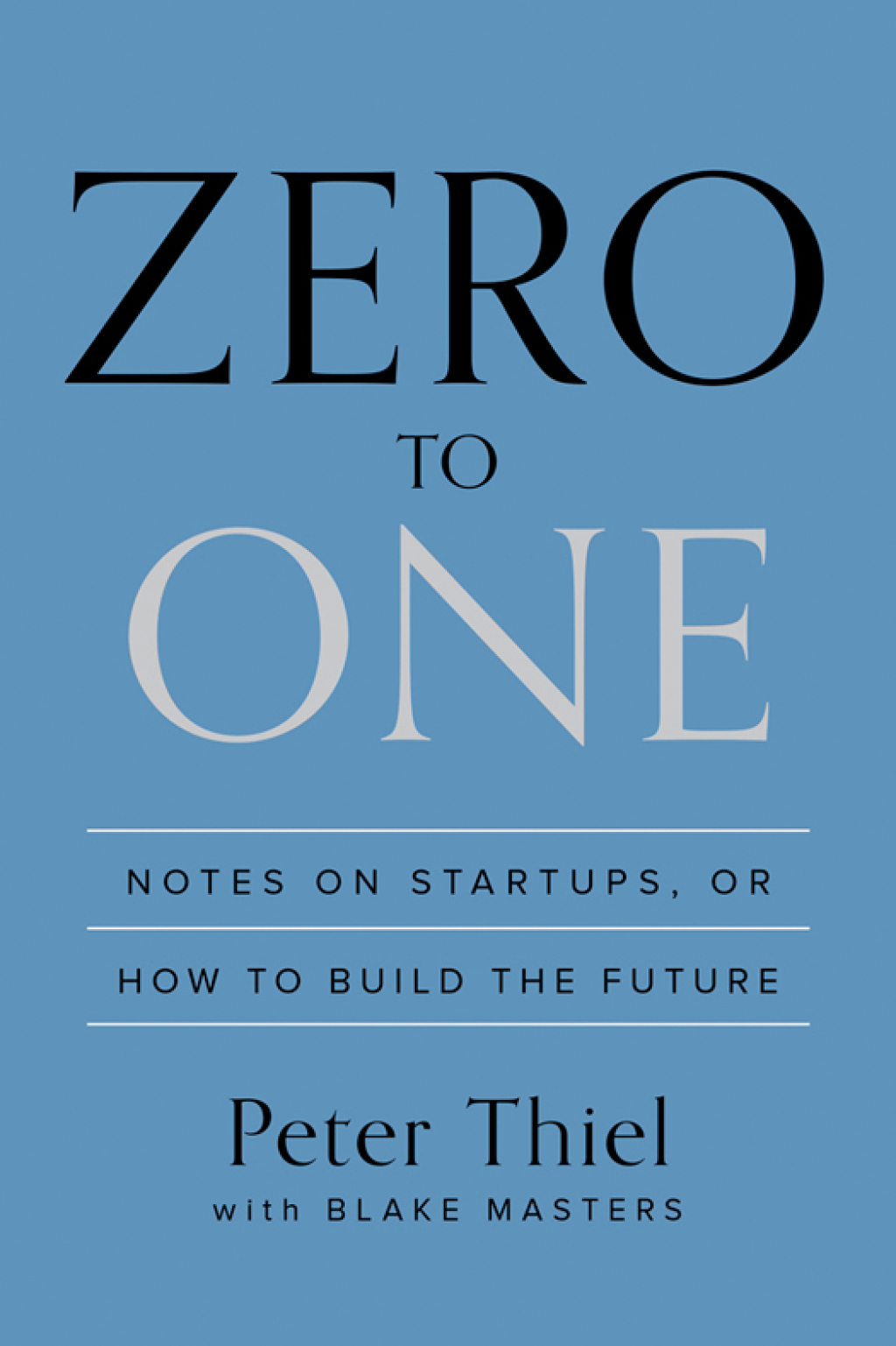 Zero to One Notes on Startups, or How to Build the Future - (PDF/EPUB Version)