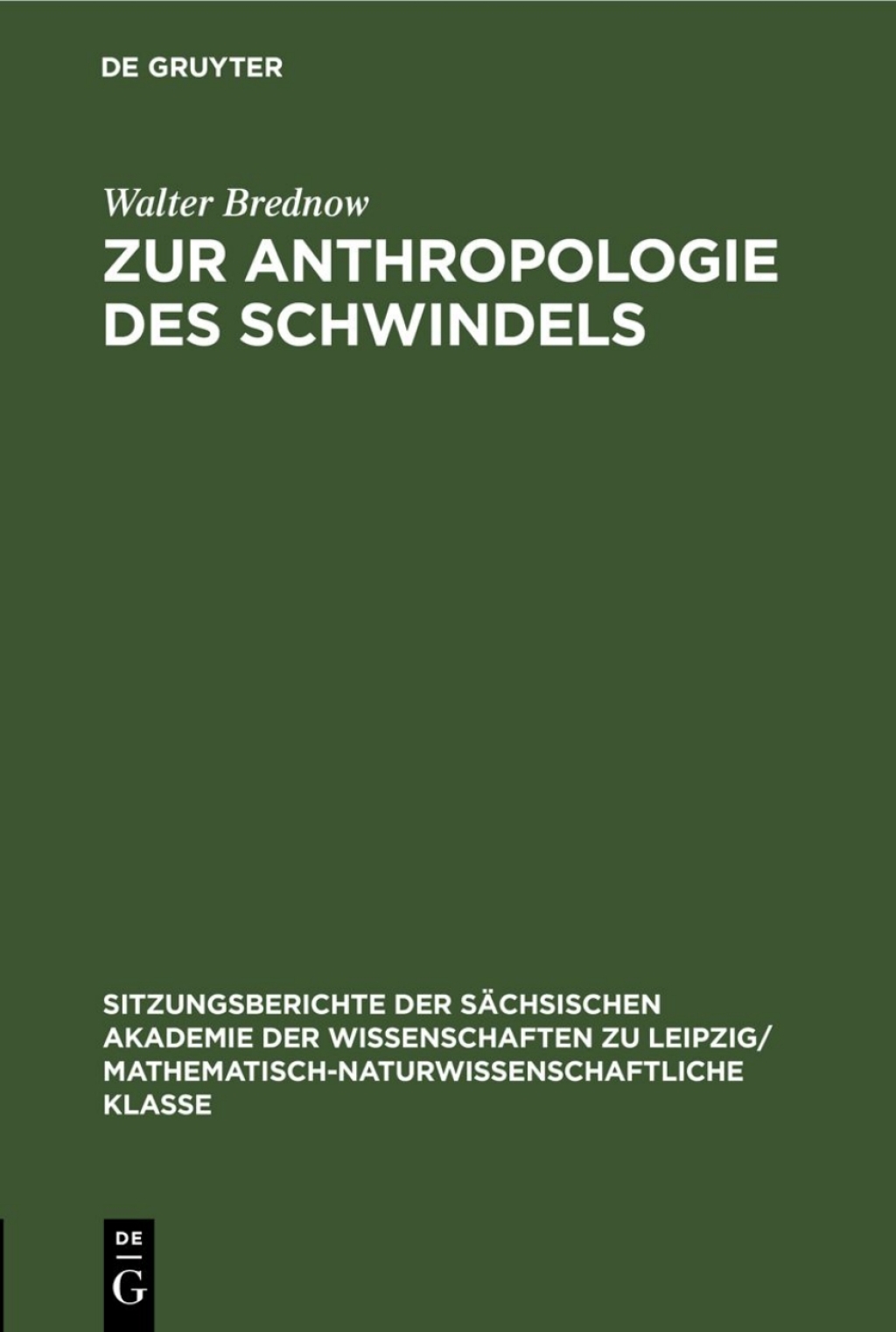 Zur Anthropologie des Schwindels 1st Edition â€“ PDF/EPUB Version Downloadable