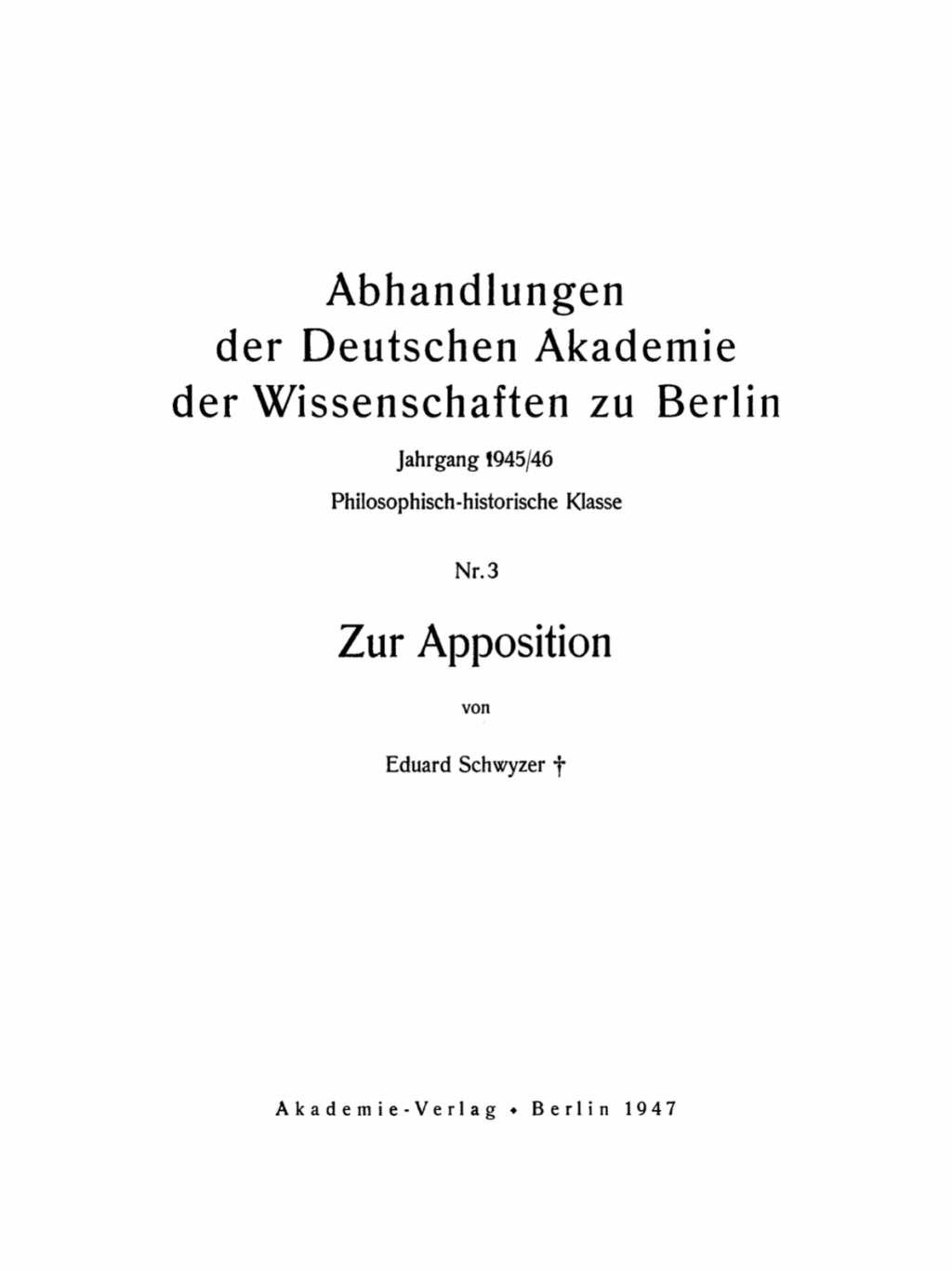 Zur Apposition 1st Edition â€“ PDF/EPUB Version Downloadable