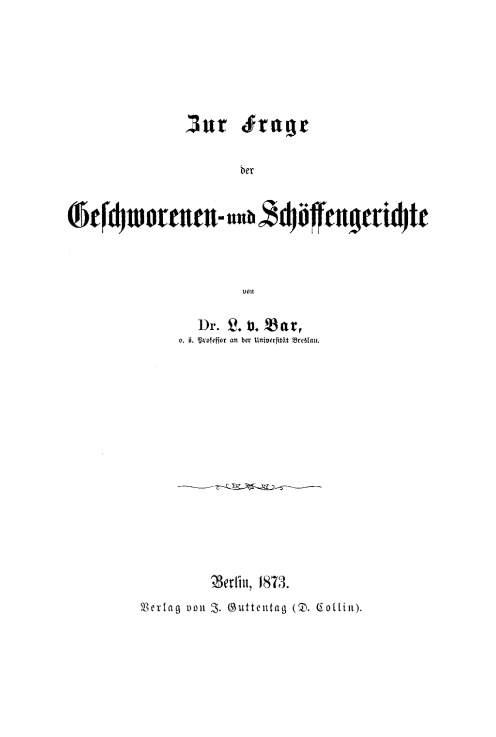 Zur Frage der Geschworenen- und SchÃ¶ffengerichte 1st Edition â€“ PDF/EPUB Version Downloadable