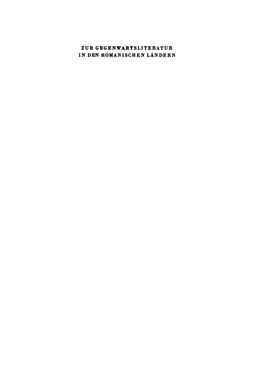 Zur Gegenwartsliteratur in den romanischen LÃ¤ndern. Teil 5/6 AVGRL-B, 5/6 1st Edition â€“ PDF/EPUB Version Downloadable