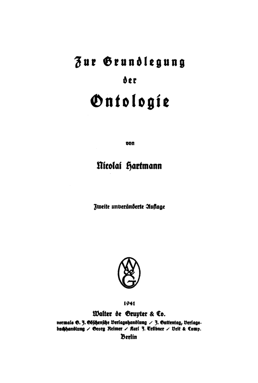 Zur Grundlegung der Ontologie 1st Edition â€“ PDF/EPUB Version Downloadable