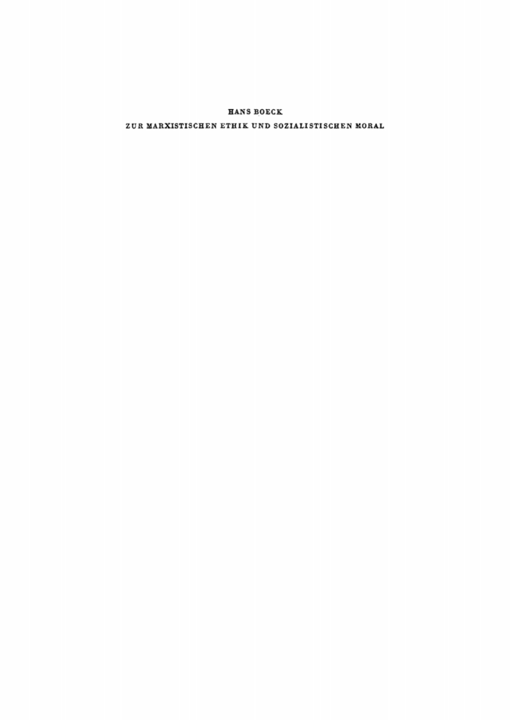 Zur marxistischen Ethik und sozialistischen Moral 1st Edition â€“ PDF/EPUB Version Downloadable