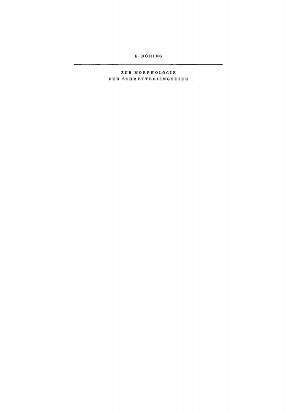 Zur Morphologie der Schmetterlingseier 1st Edition â€“ PDF/EPUB Version Downloadable