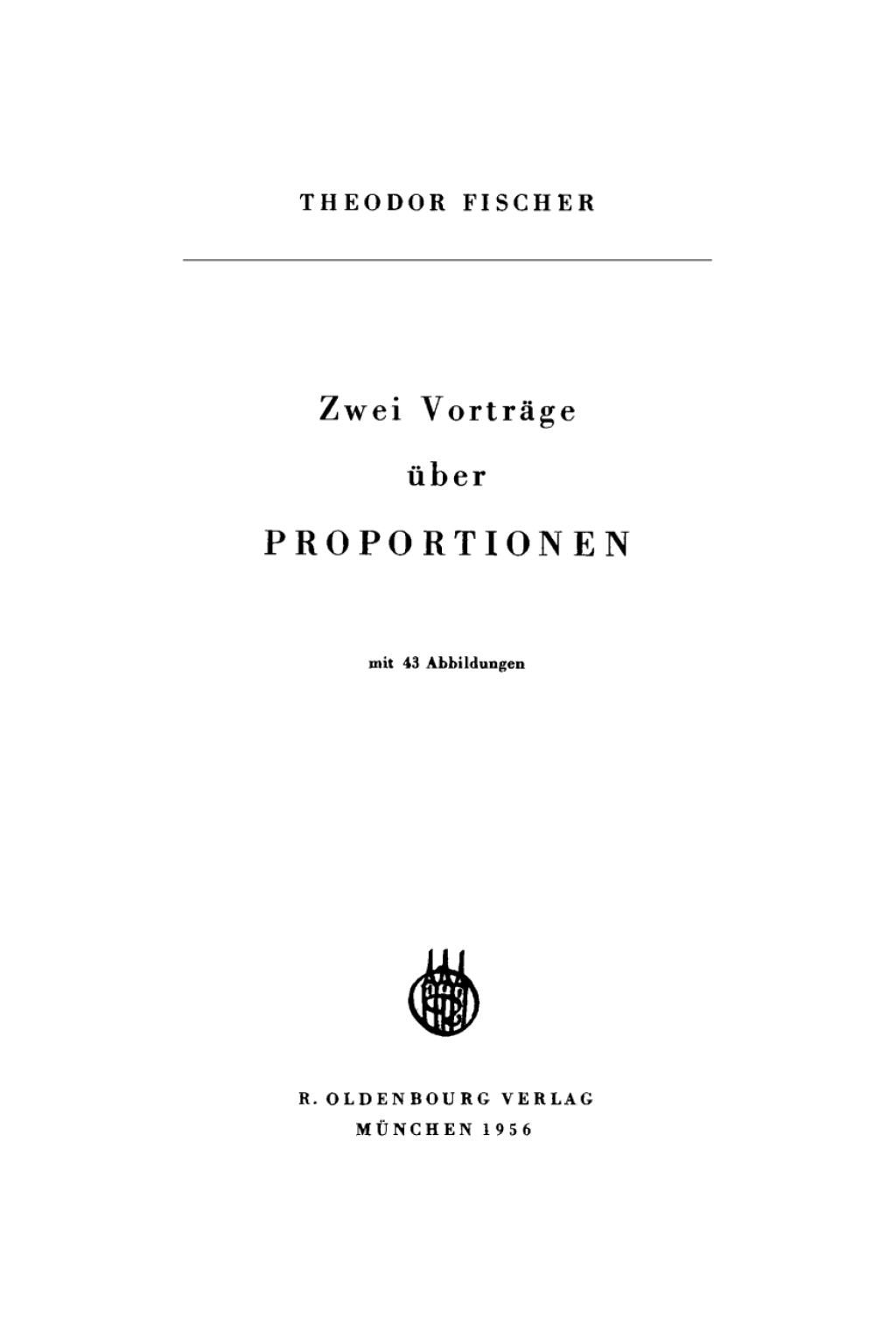 Zwei VortrÃ¤ge Ã¼ber Proportionen 2nd Edition â€“ PDF/EPUB Version Downloadable