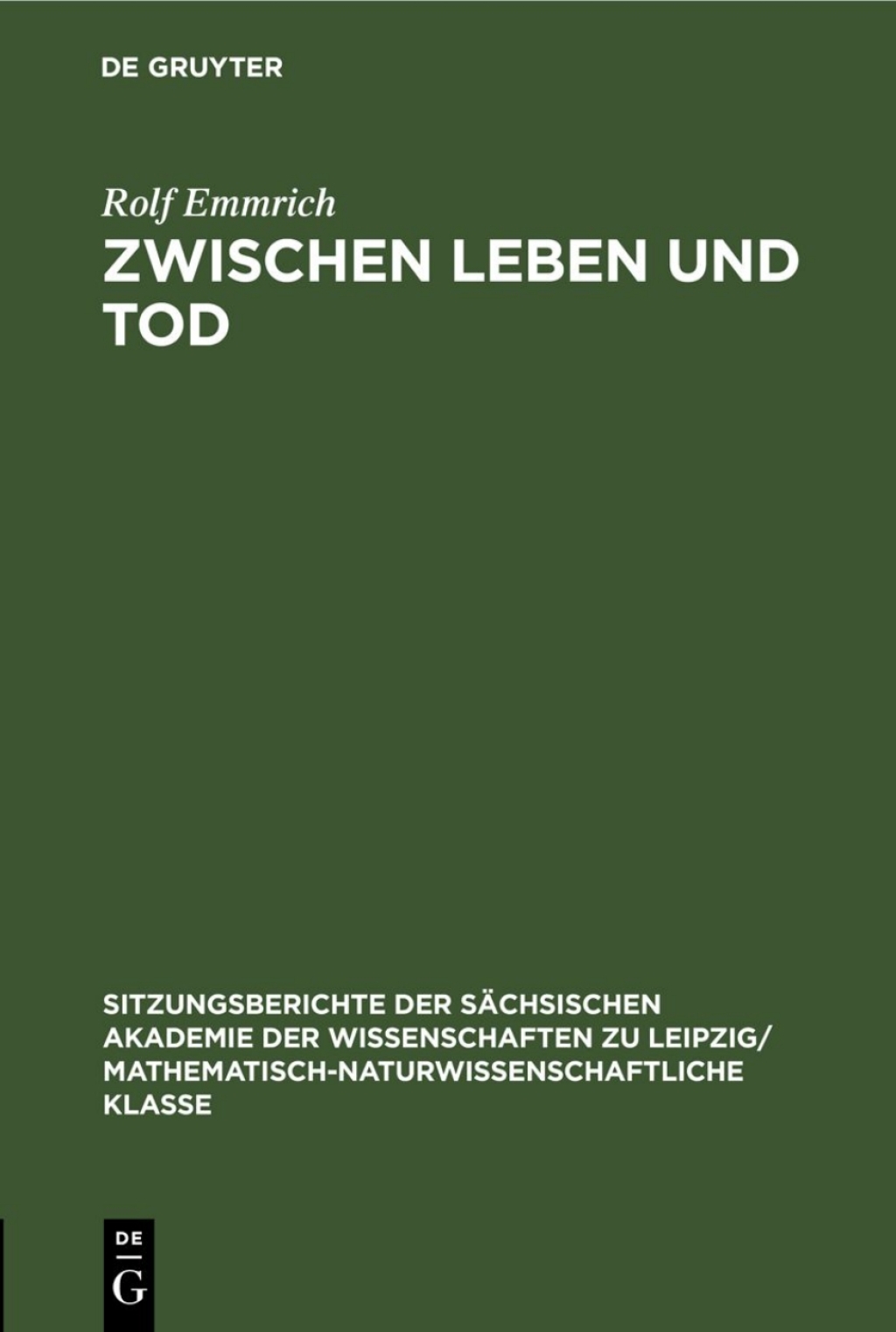 Zwischen Leben und Tod Ã„rztliche Probleme der Thanatologie 1st Edition â€“ PDF/EPUB Version Downloadable